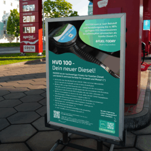HVO - Dein neuer Diesel! POS-Plakate Set